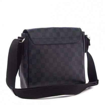Louis Vuitton Damier Graphite District PM 3 of 10