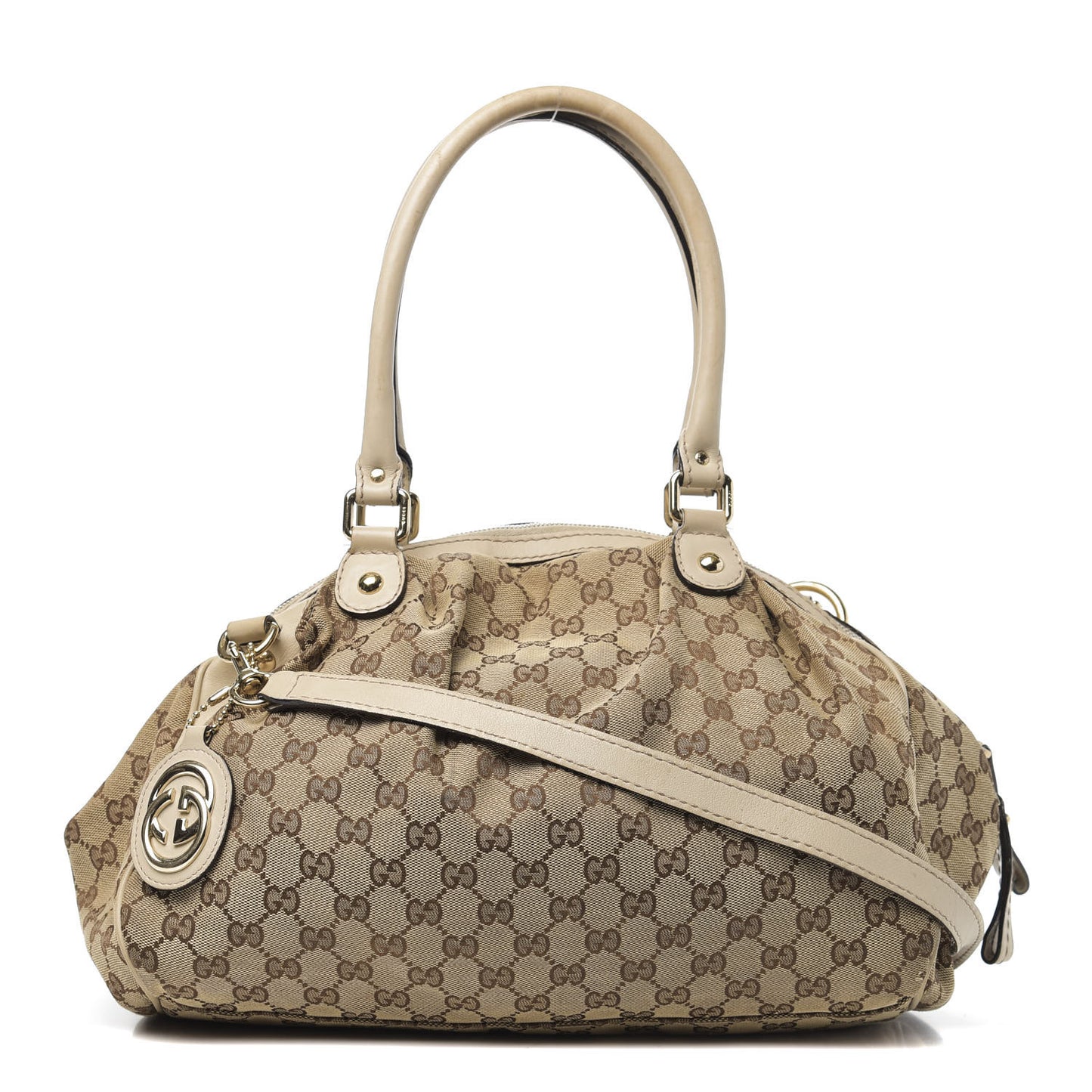 Monogram Medium Sukey Boston Off White