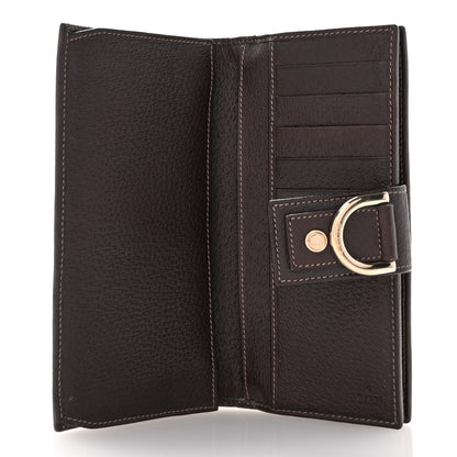 Gucci Monogram Abbey Continental Wallet Dark Brown 5 of 7
