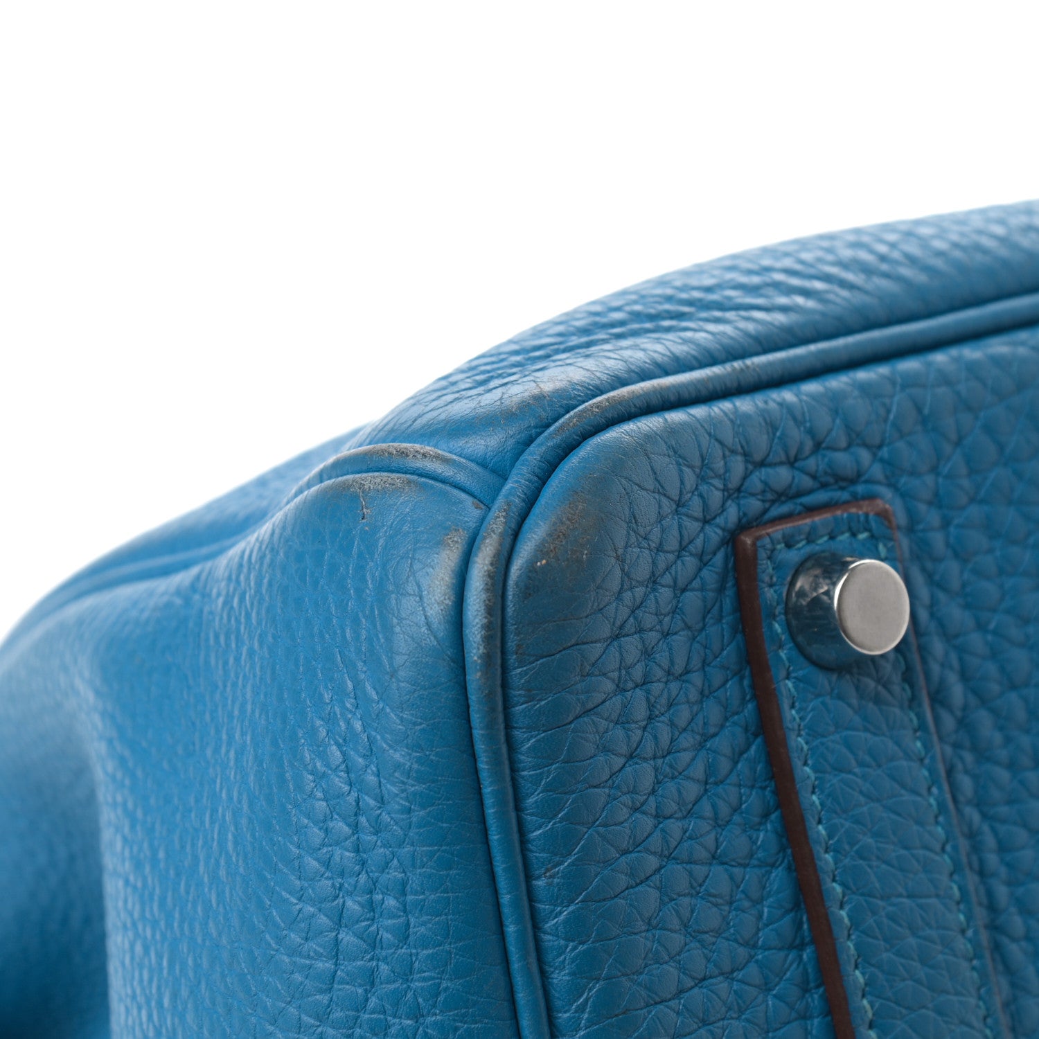 Hermes Togo Birkin 35 Bleu Azteque 10 of 29