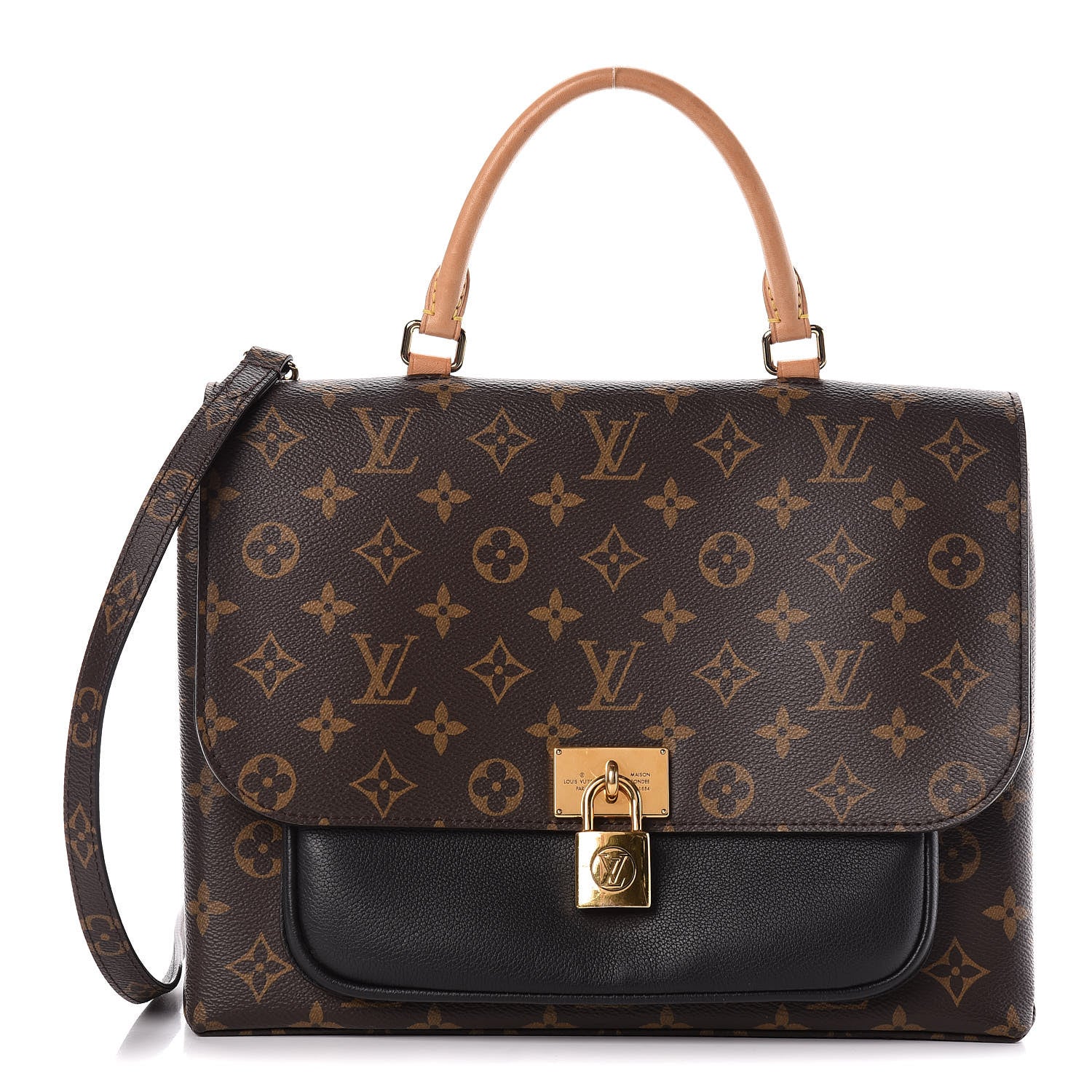 Louis Vuitton Monogram Marignan Black 1 of 9