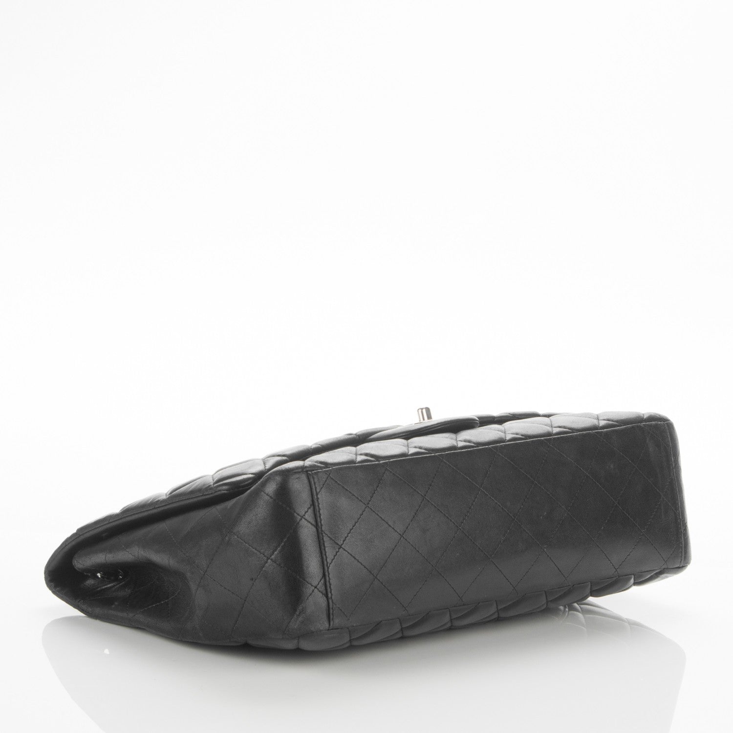 Chanel Lambskin Quilted Maxi Single Flap Black 4 of 7