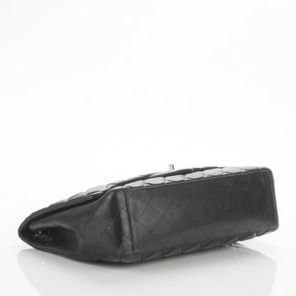 Chanel Lambskin Quilted Maxi Single Flap Black 4 of 7