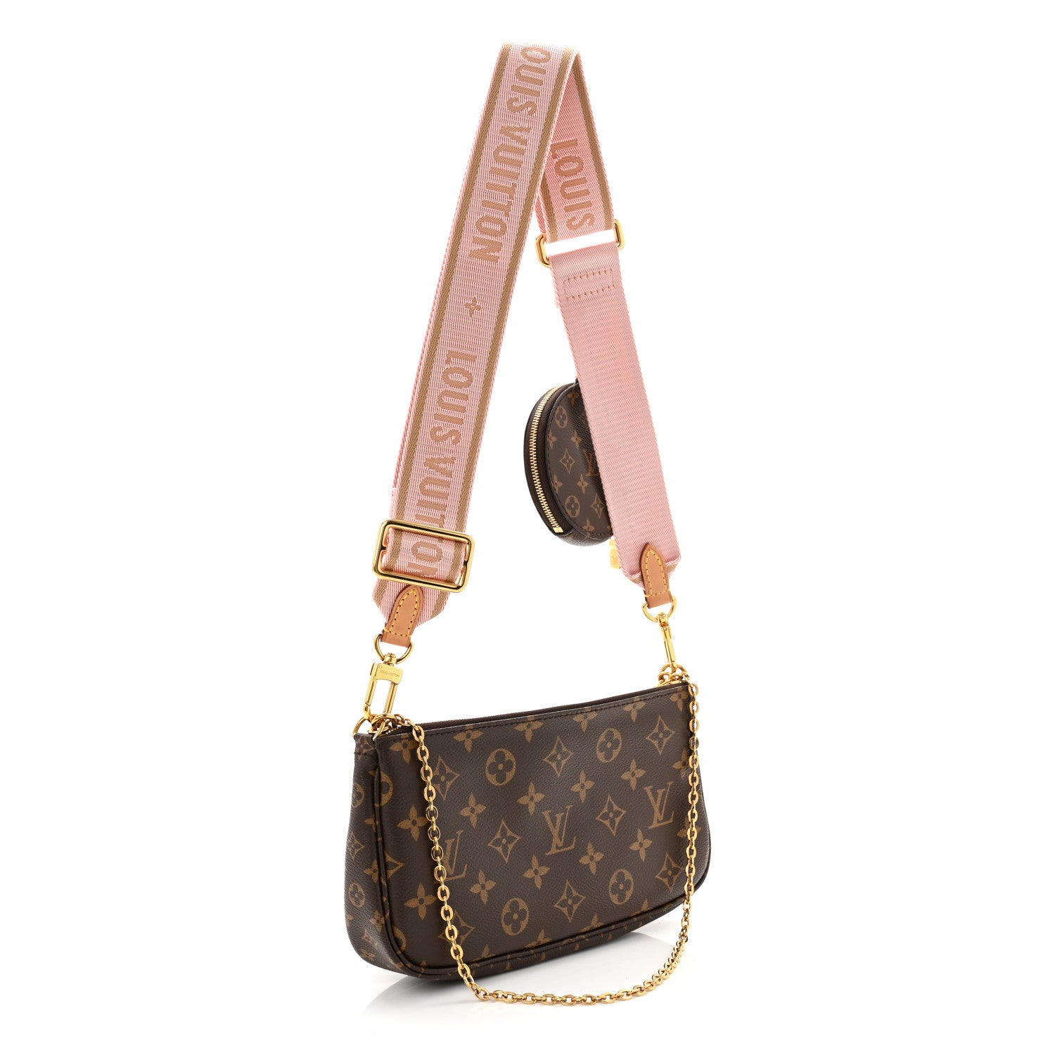 Louis Vuitton Monogram Multi Pochette Accessories Rose Clair 3 of 10