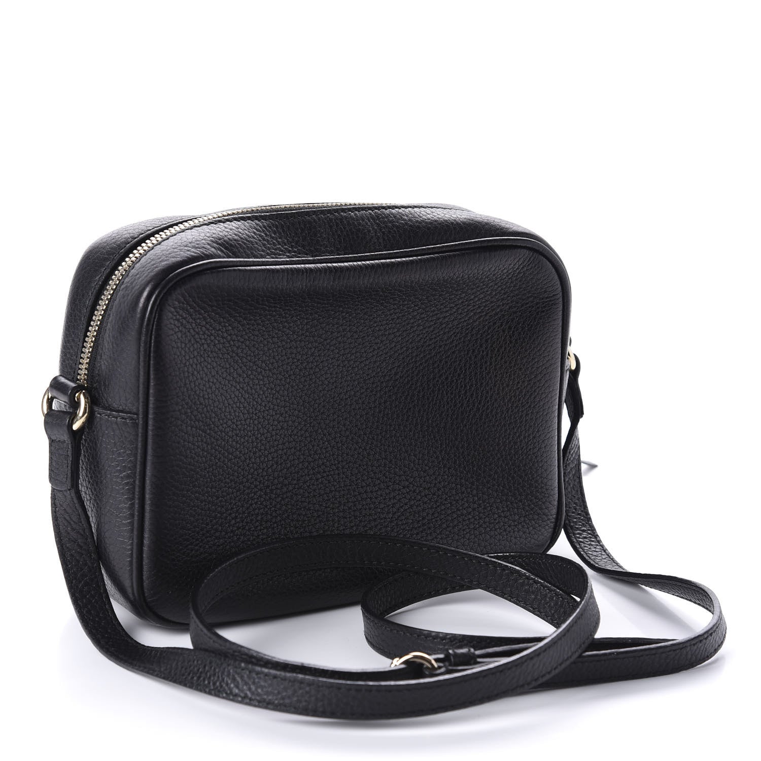 Gucci Pebbled Calfskin Small Soho Disco Bag Black 3 of 11