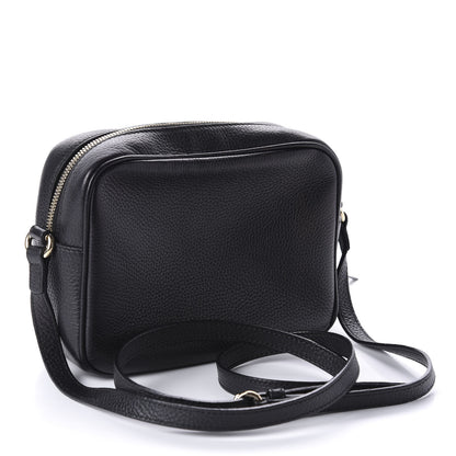 Gucci Pebbled Calfskin Small Soho Disco Bag Black 3 of 11
