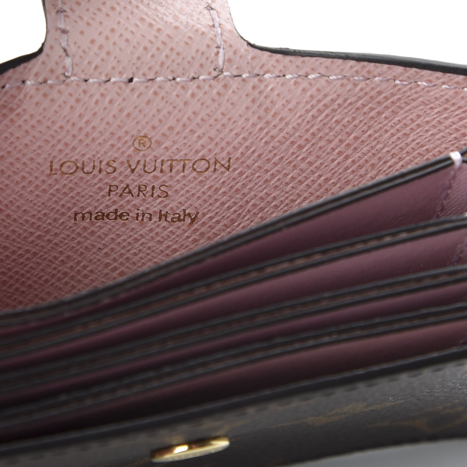 Louis Vuitton Monogram Gusset Card Holder Rose Ballerine 6 of 7