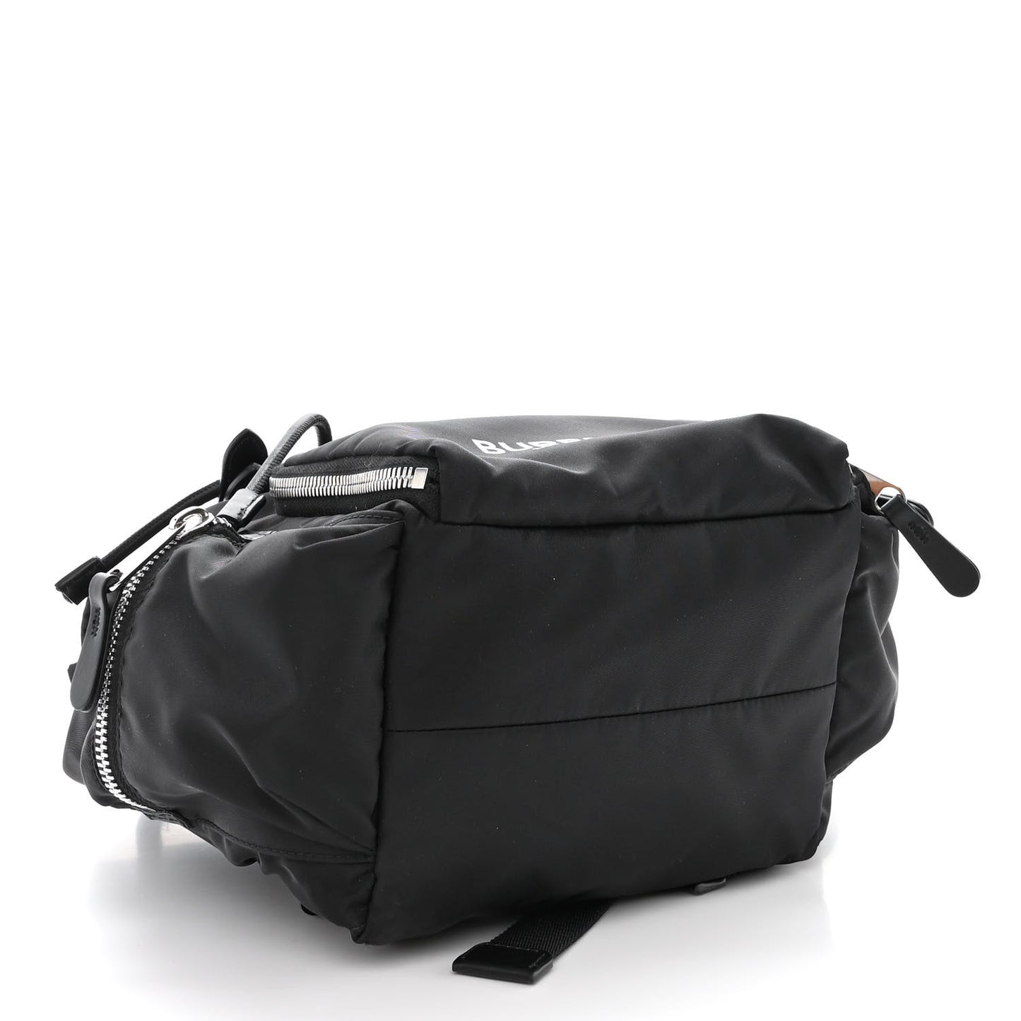 Nylon Logo Print Small Rucksack Backpack