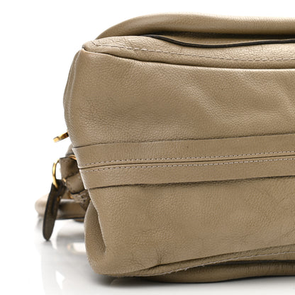 Chloe Calfskin Medium Paraty Barbour Khaki 9 of 20