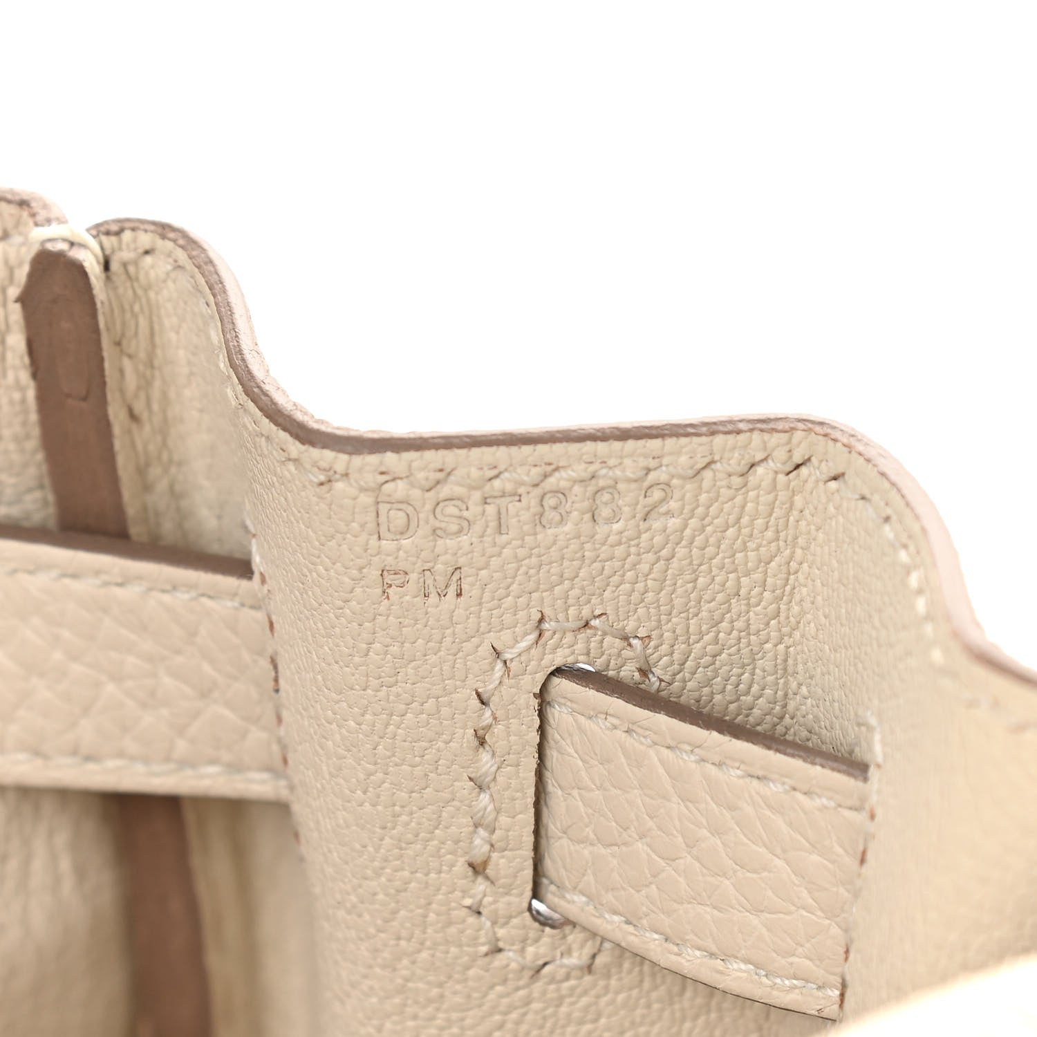 Hermes Taurillon Clemence Kelly Retourne 28 Craie 7 of 12