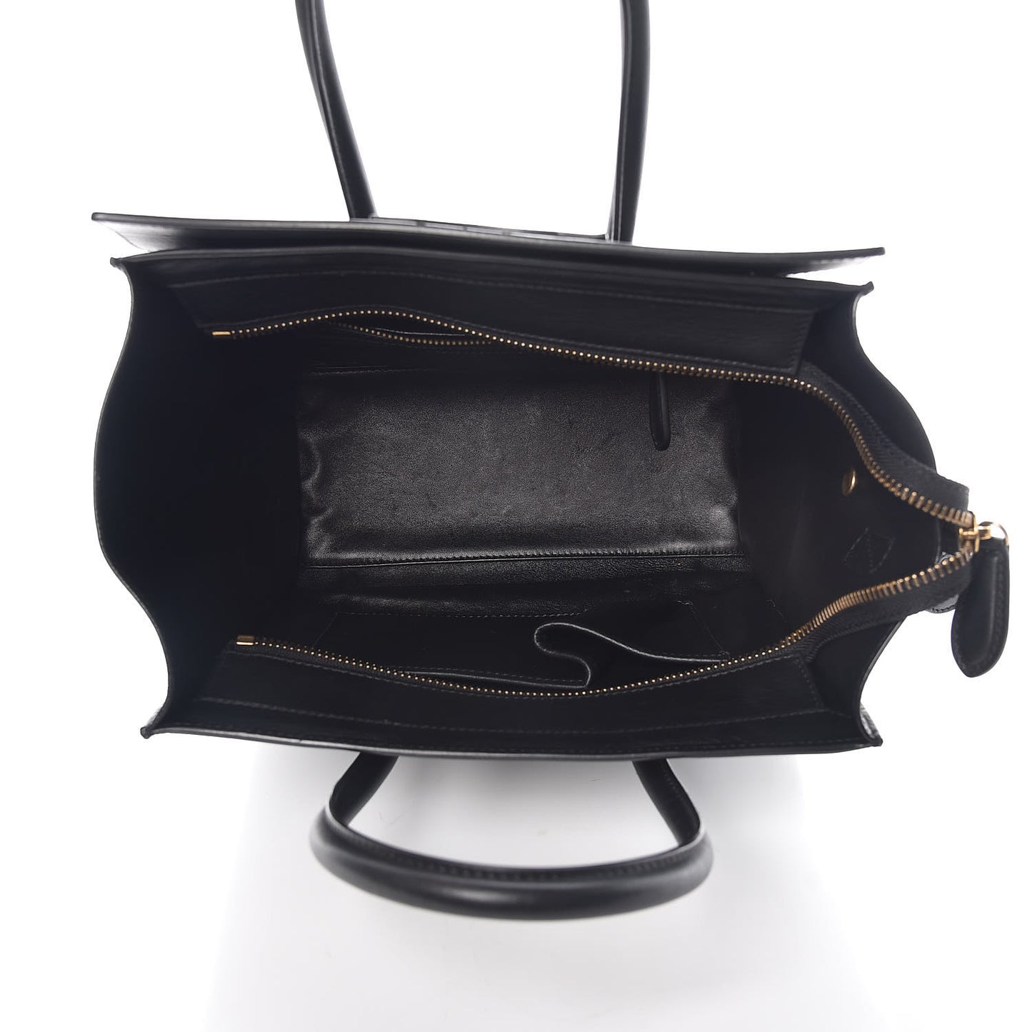 Smooth Calfskin Micro Luggage Black