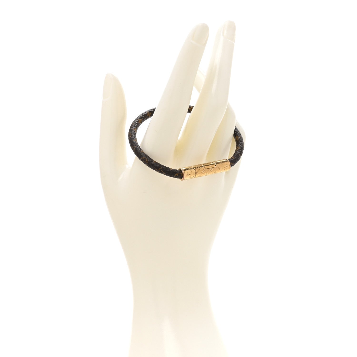 Louis Vuitton Monogram LV Confidential Bracelet 17 2 of 5