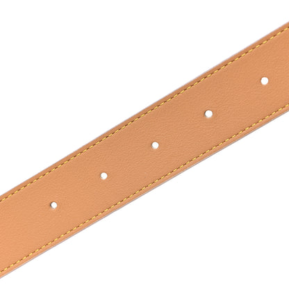 Louis Vuitton Monogram Giant By The Pool 30mm LV Iconic Reversible Belt 85 34 Brume 4 of 4
