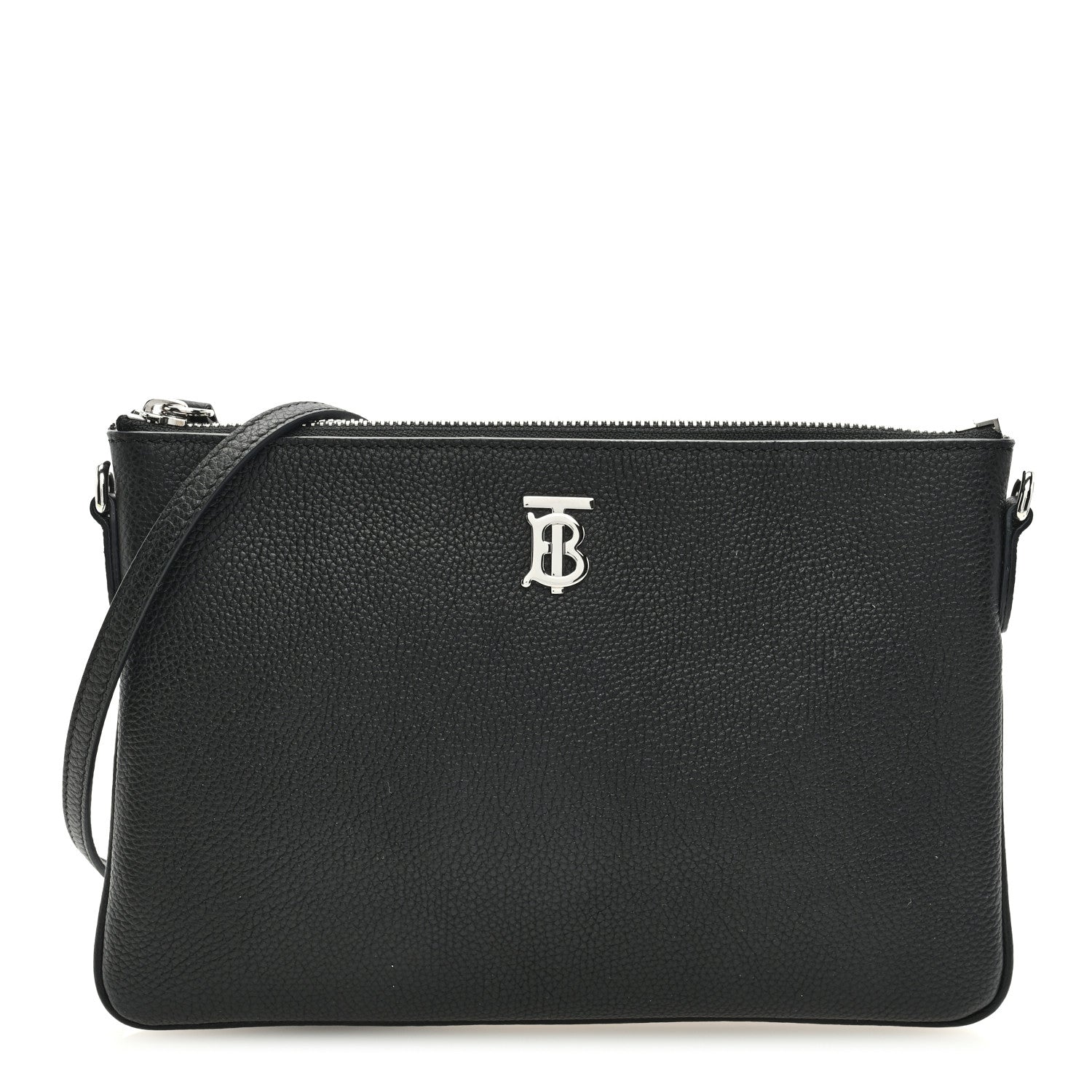 Burberry TB Peyton Crossbody Clutch Black 1 of 8