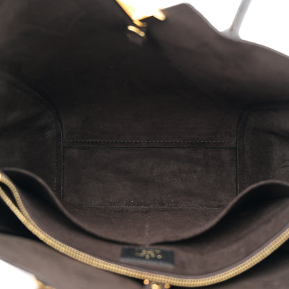 Louis Vuitton Calfskin Monogram Kimono Tote PM Black 6 of 13
