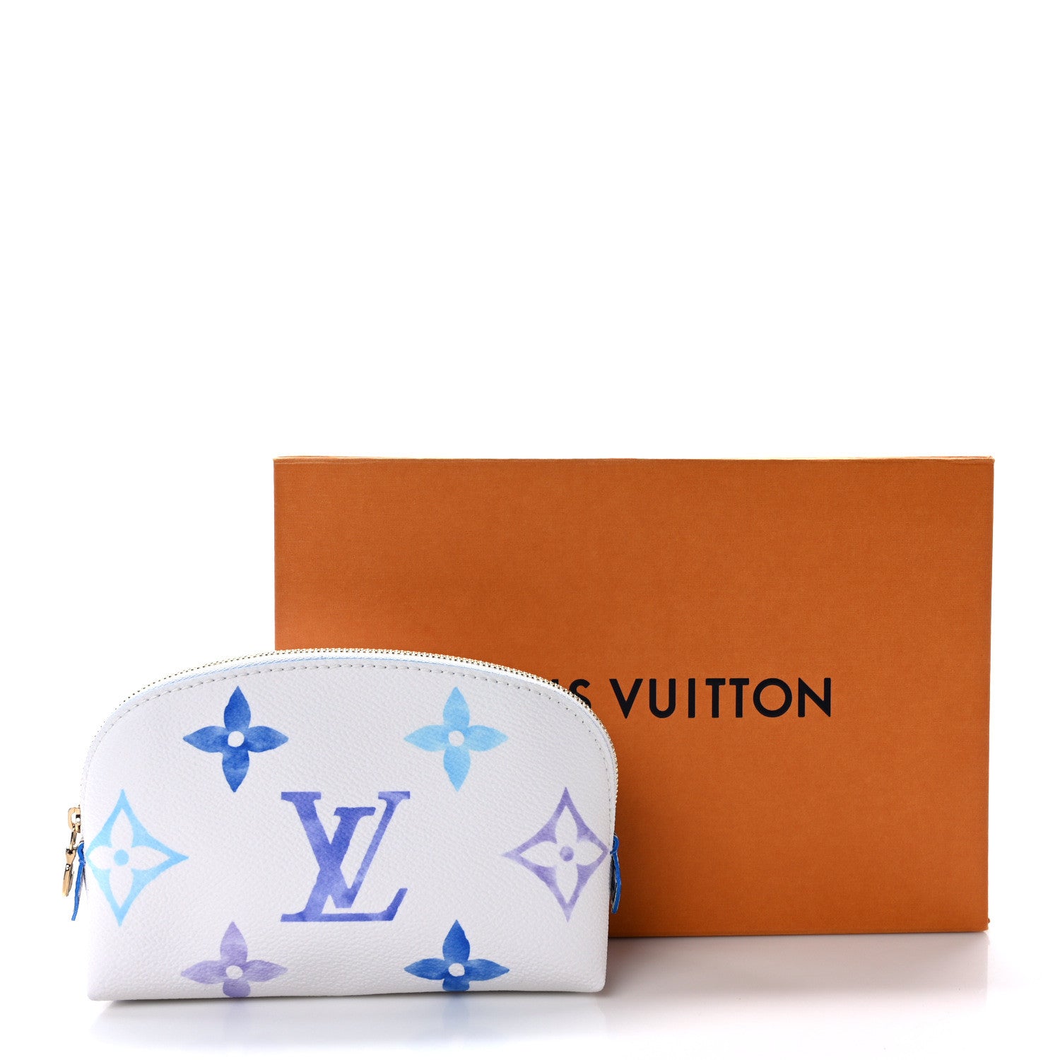 Louis Vuitton Monogram Giant By The Pool Cosmetic Pouch PM Blue 7 of 7