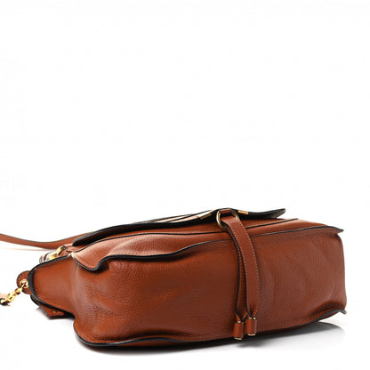 Chloe Calfskin Medium Marcie Satchel Tan 3 of 4
