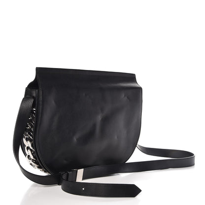 Givenchy Calfskin Infinity Saddle Bag Black 3 of 11