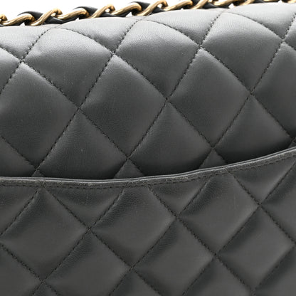 Chanel Caviar Quilted Jumbo Double Flap Dark Grey 15 of 16