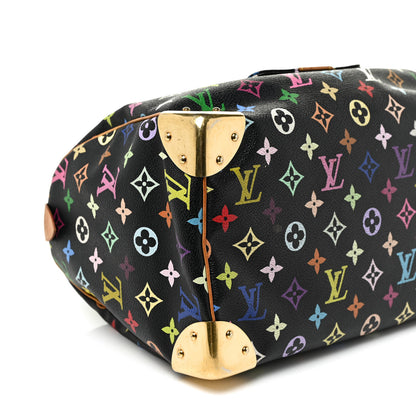 Louis Vuitton Monogram Multicolor Speedy 30 Black 15 of 65