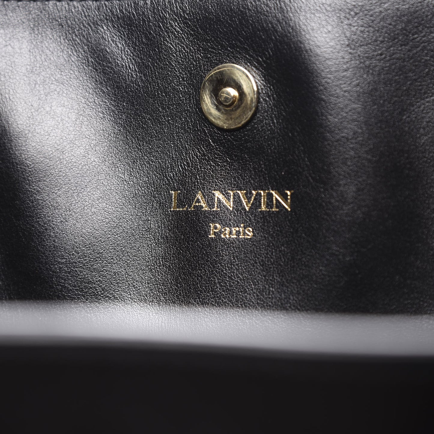 Calfskin Shopper Tote Black