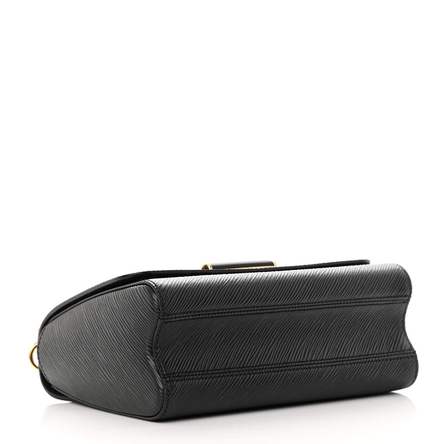 Louis Vuitton Epi Twist Braided Strap Shoulder Bag MM Black 4 of 12