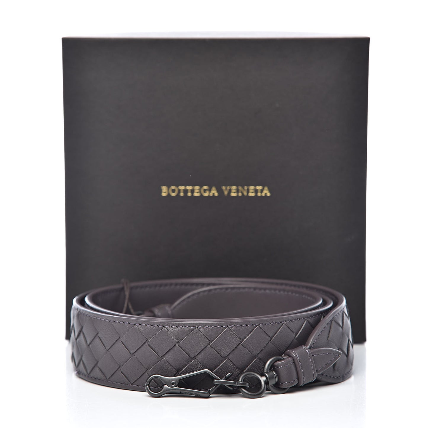 Nappa Intrecciato Wide Strap Quetsche