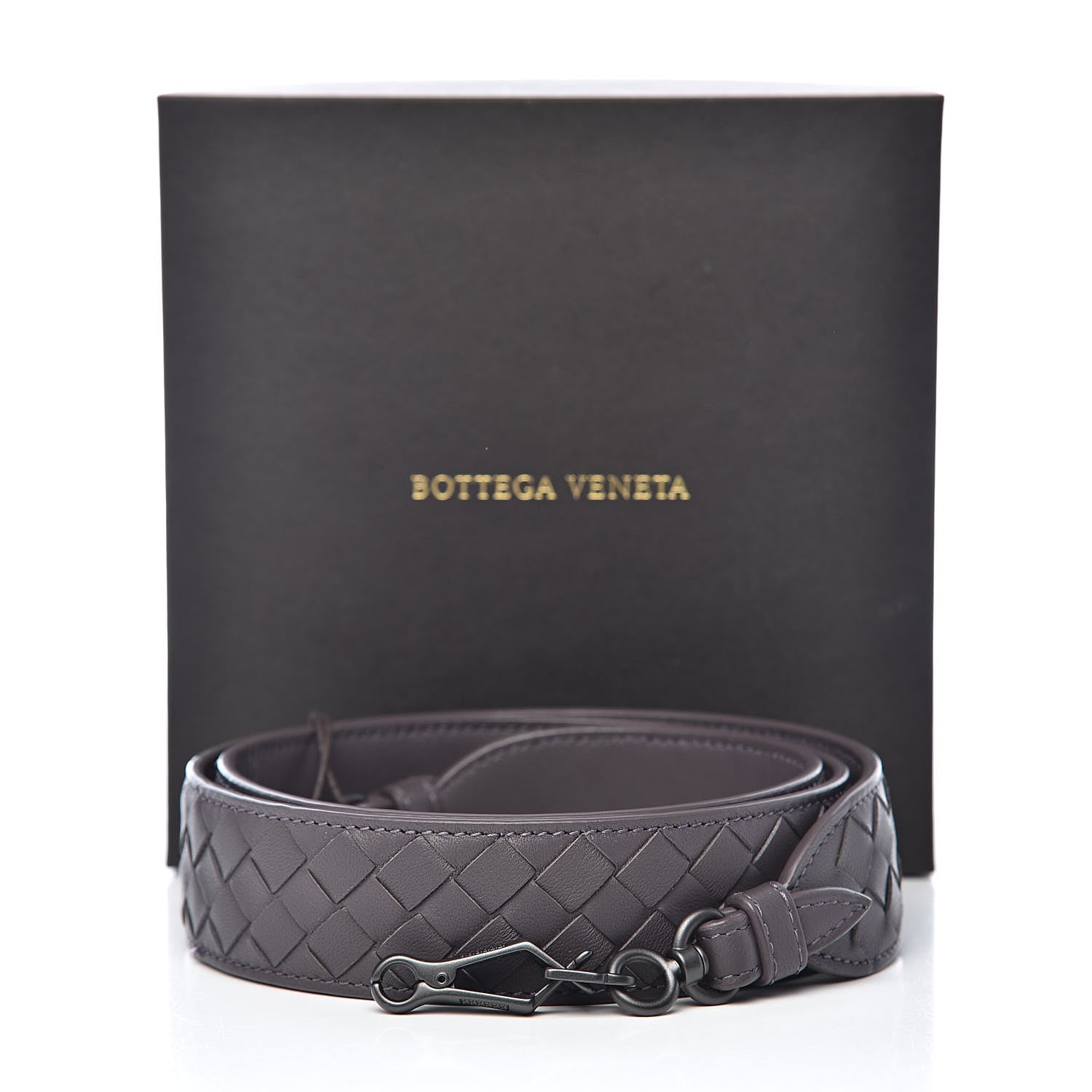 Bottega Veneta Nappa Intrecciato Wide Strap Quetsche 4 of 4