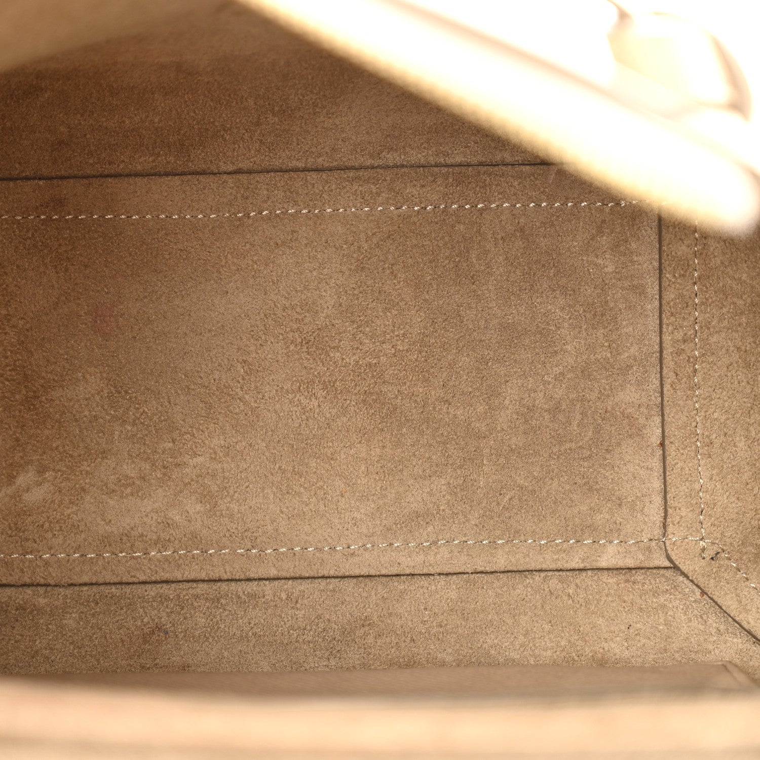 Celine Baby Grained Calfskin Micro Belt Bag Light Taupe 5 of 15