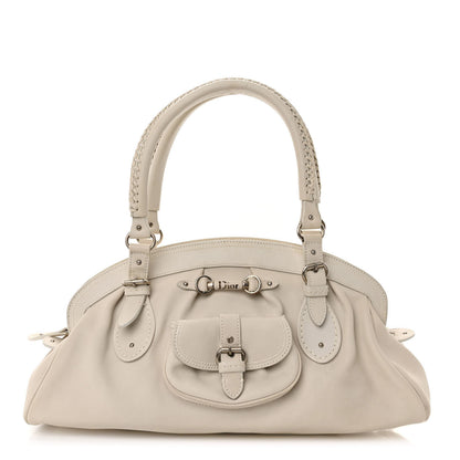 Christian Dior Calfskin My Dior Satchel White 1 of 13