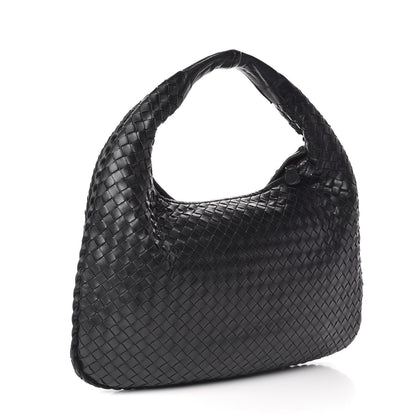 Bottega Veneta Nappa Intrecciato Medium Veneta Hobo Black 3 of 10