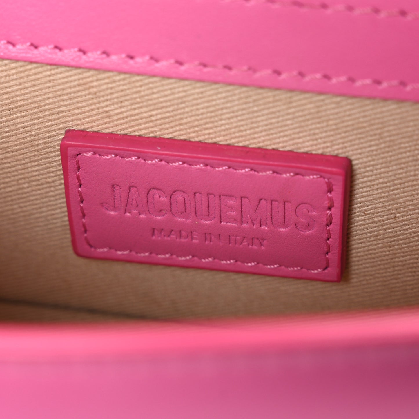 Smooth Calfskin Le Bambino Pink