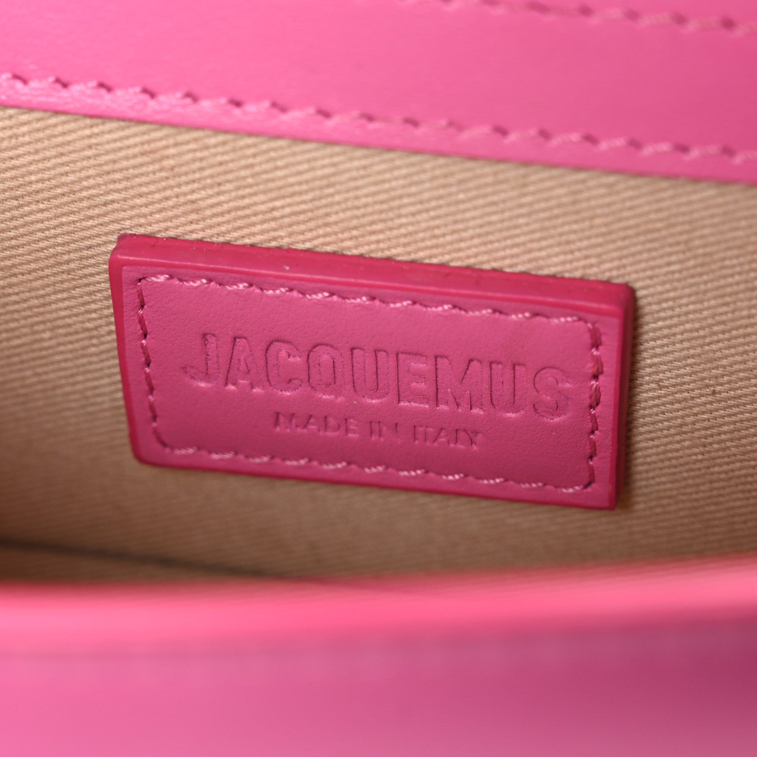 Jacquemus Smooth Calfskin Le Bambino Pink 6 of 11