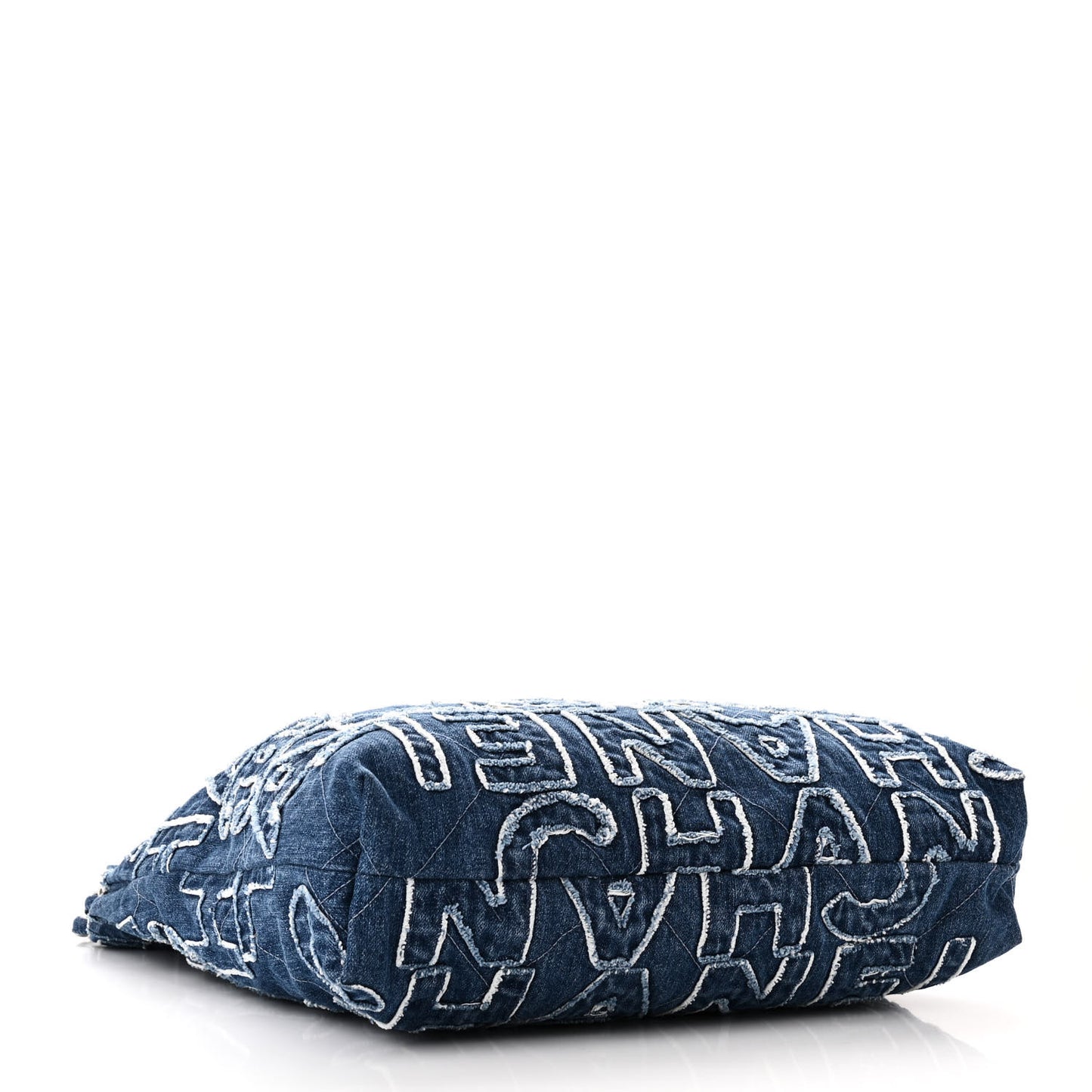 Denim Patchwork Logo 22 Blue