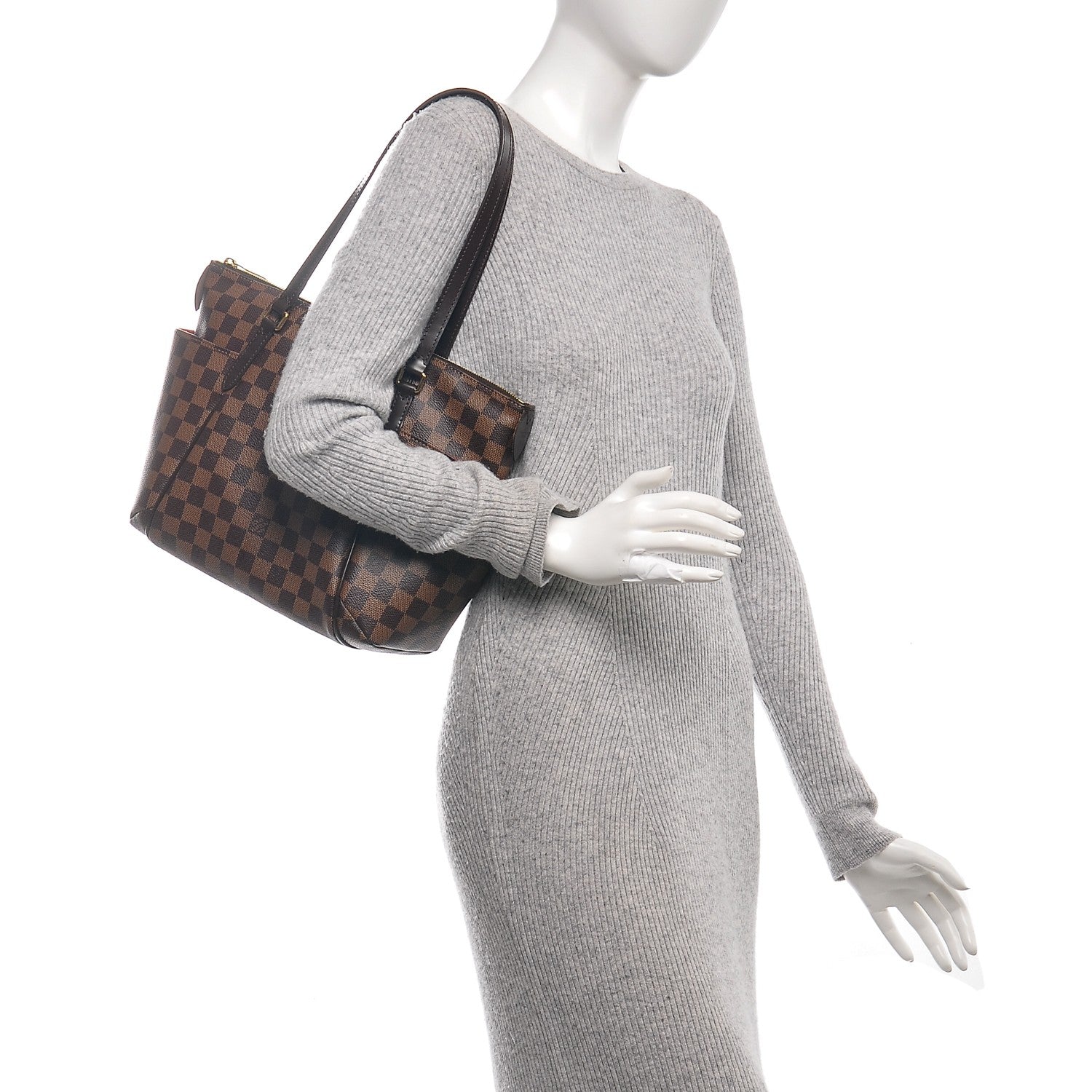 Louis Vuitton Damier Ebene Totally PM 2 of 6