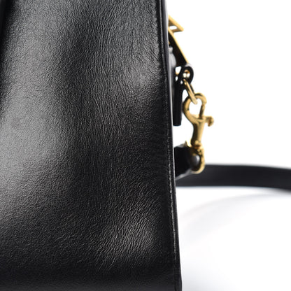 Saint Laurent Calfskin Monogram Baby Cabas Black 13 of 14