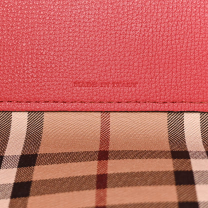 Burberry Haymarket Check Medium Reversible Tote Red 7 of 19