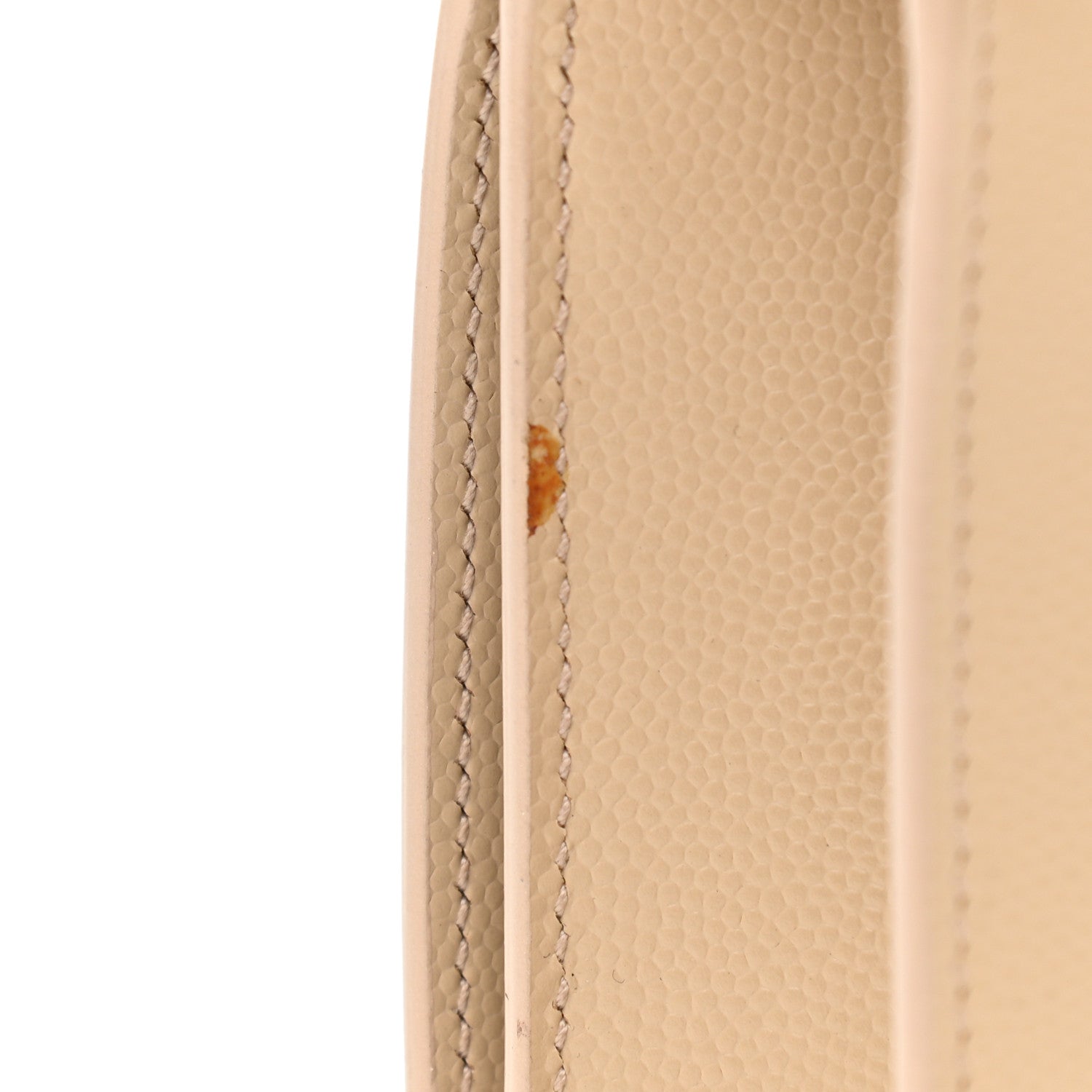 Saint Laurent Grain De Poudre Small Monogram Kate Satchel Nude Powder 14 of 15