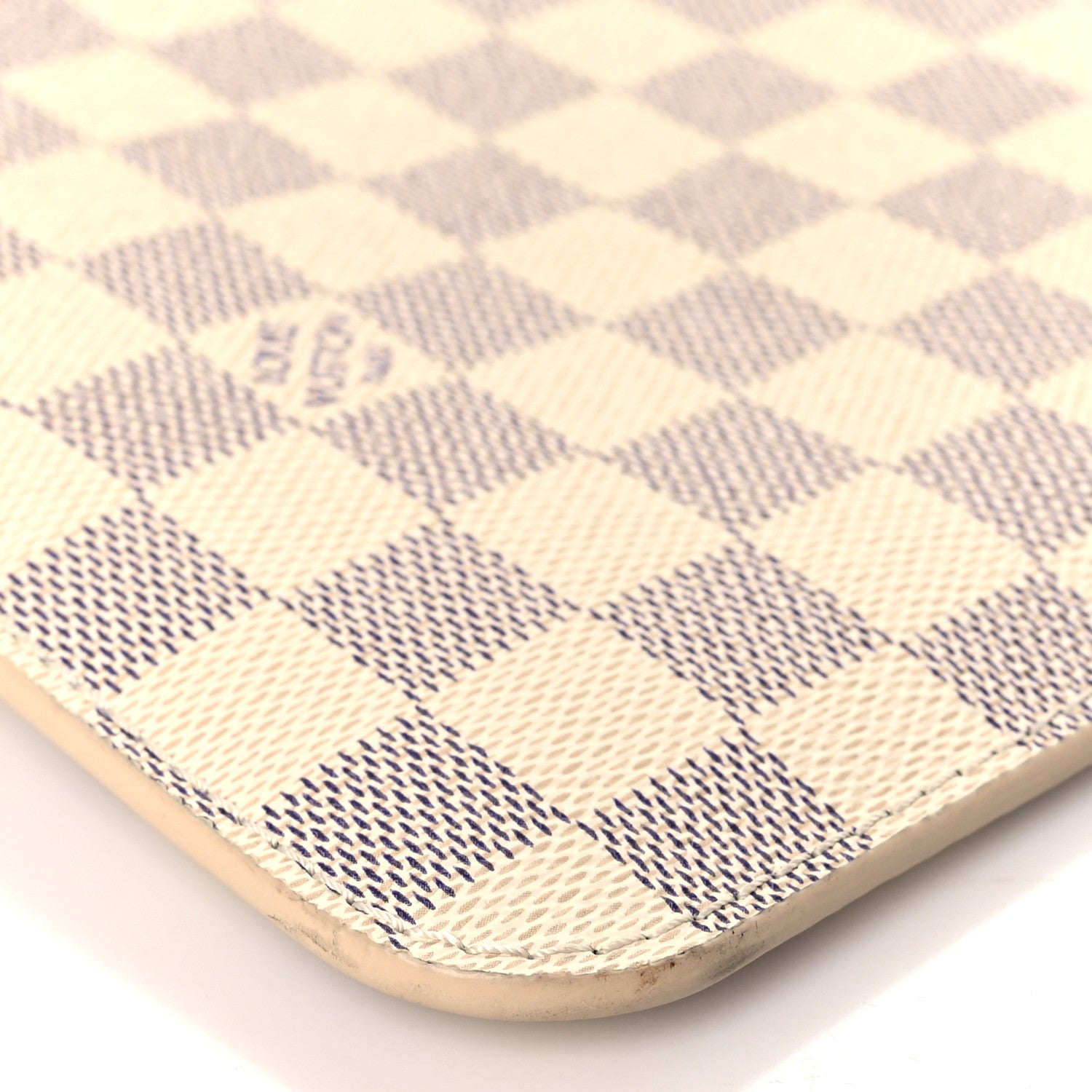 Louis Vuitton Damier Azur Neverfull MM GM Pochette Rose Ballerine 7 of 8