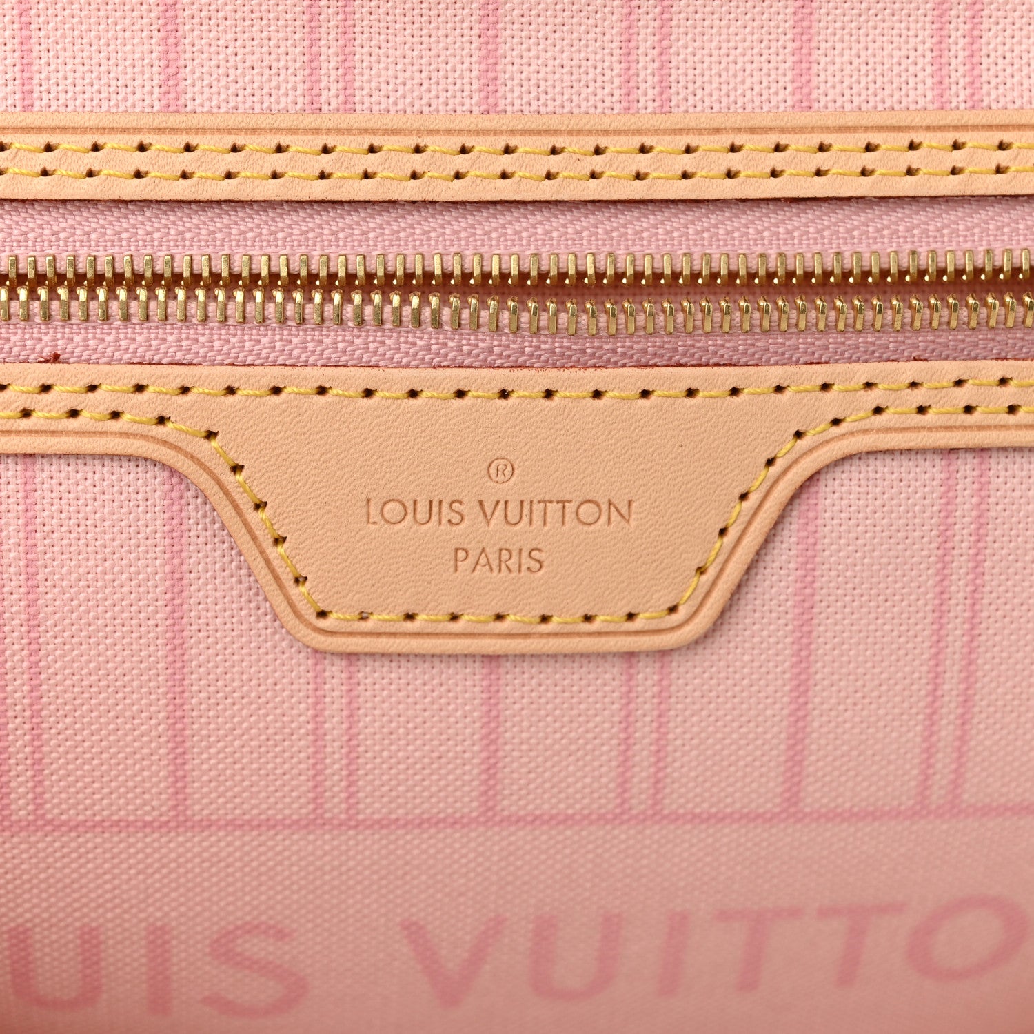 Louis Vuitton Damier Azur Neo Neverfull MM Rose Ballerine 6 of 10