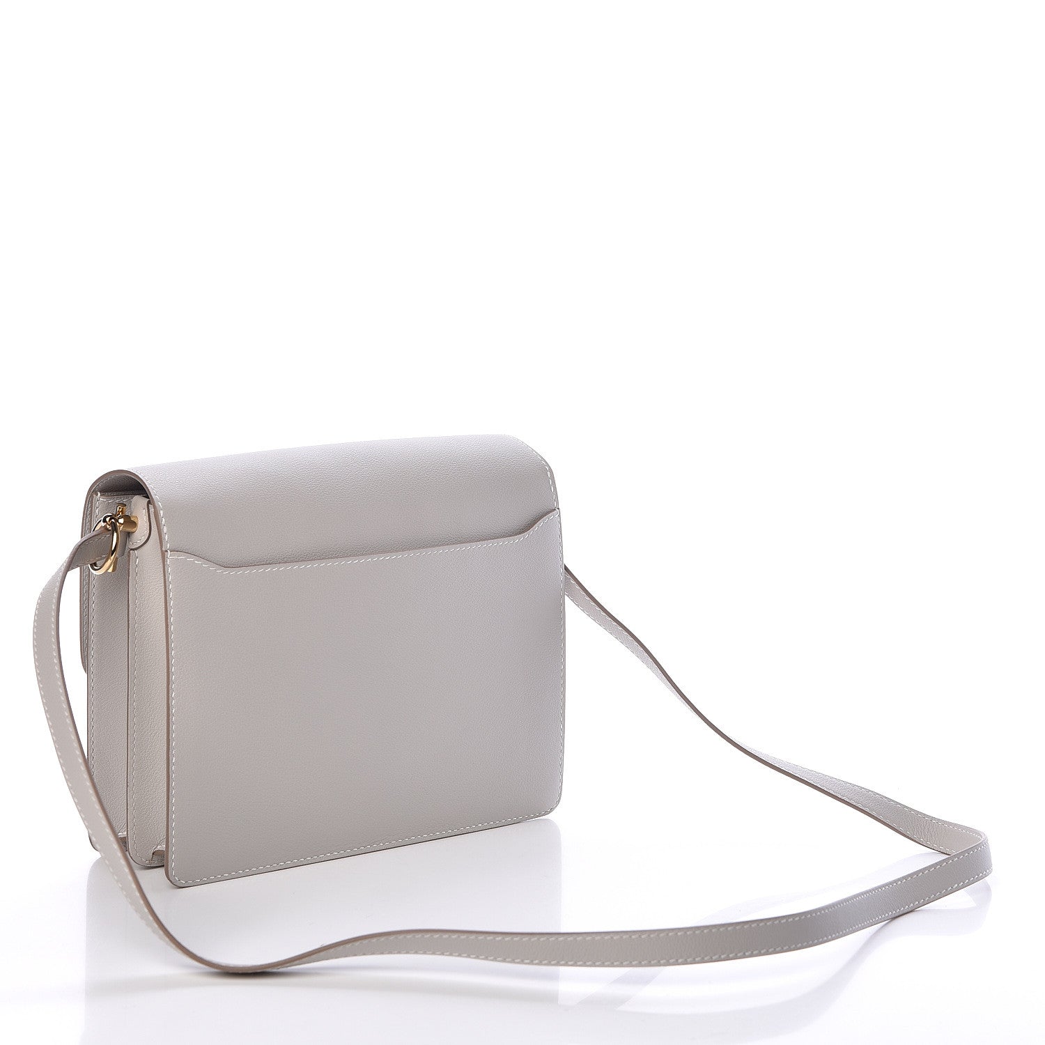 Hermes Evercolor Sac Roulis 23 Gris Perle 3 of 10