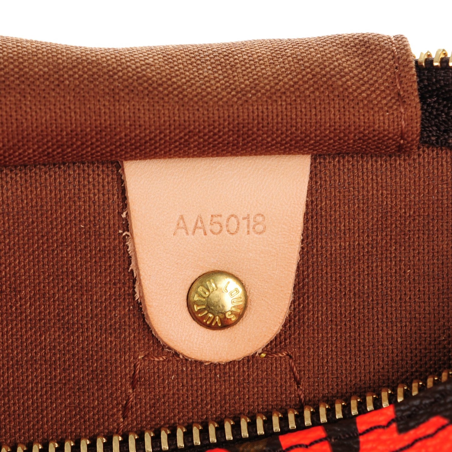 Monogram Graffiti Speedy 30 Orange