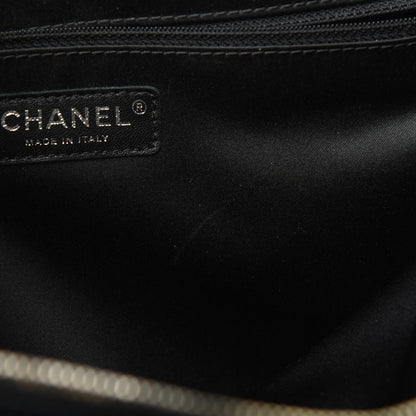 Chanel Caviar Quilted XL Grand Shopping Tote GST Black 11 of 17