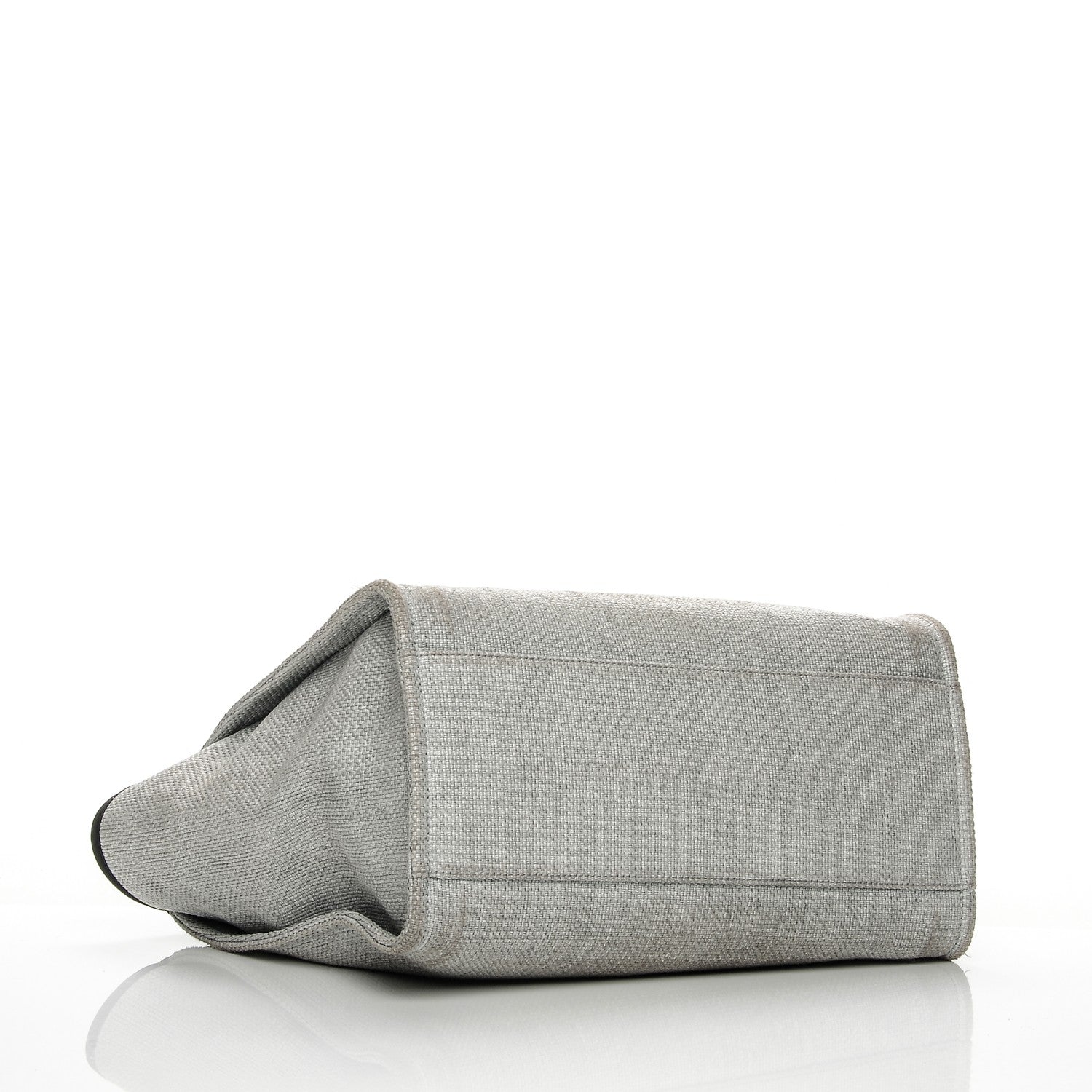 Chanel Canvas Large Deauville Tote Grey 5 of 8