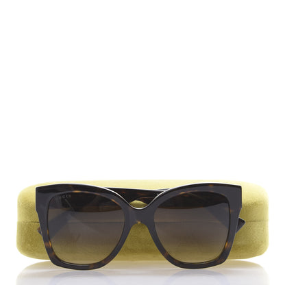 Gucci Acetate Square Frame Sunglasses GG0459S Tortoise 8 of 8