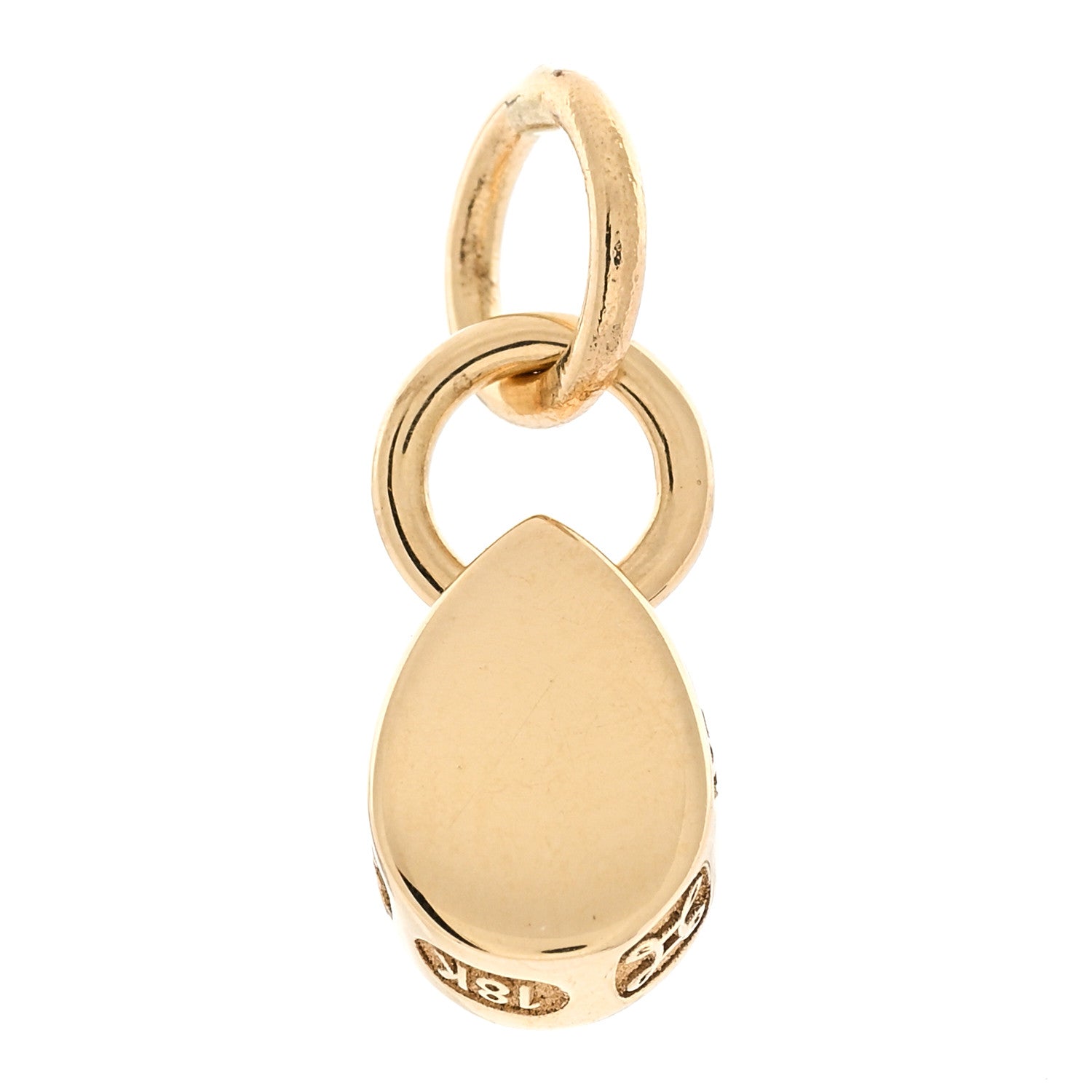 Foundrae 18K Yellow Gold Moonstone Forever & Always a Pair Pendant 3 of 5