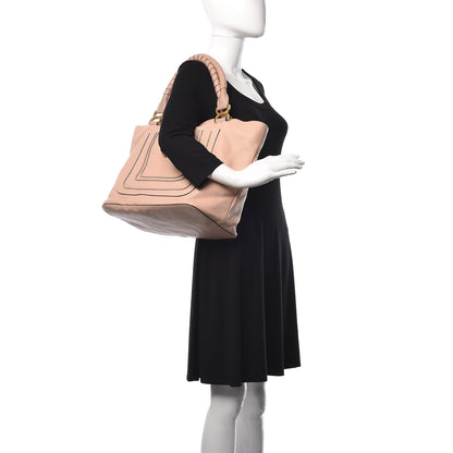 Chloe Calfskin Large New Marcie Tote Blush Nude 2 of 14
