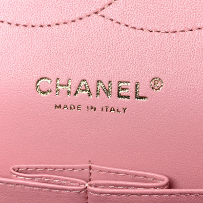 Chanel Caviar Quilted Jumbo Double Flap Pink 6 of 10