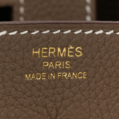 Hermes Togo Birkin 25 Etoupe 6 of 9