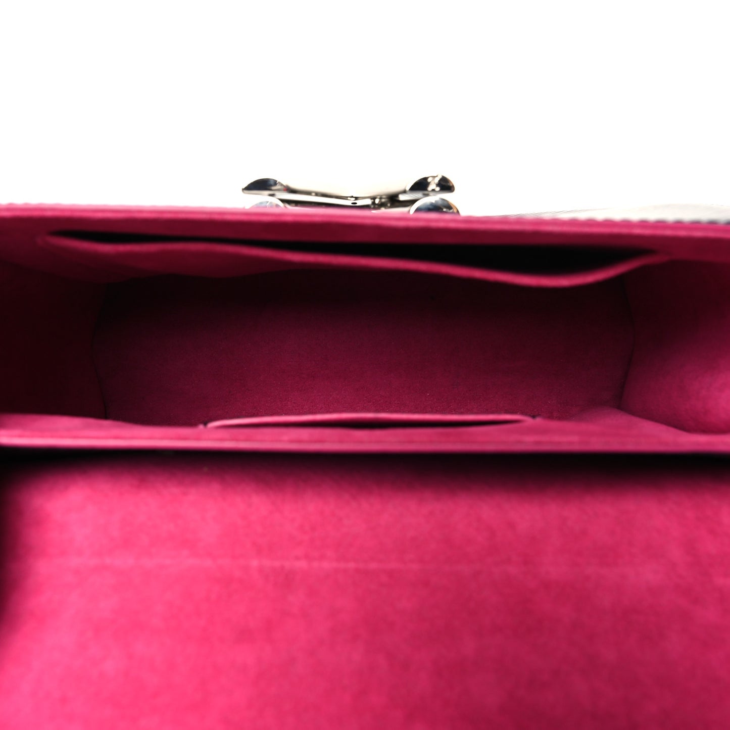 Epi Twist Shoulder Bag MM Black Pink